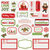 Creative Imaginations - Holly Jolly Collection - Christmas - Die Cut Cardstock Pieces