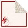 Creative Imaginations - Holly Jolly Collection - Christmas - 12 x 12 Double Sided Paper - Santa