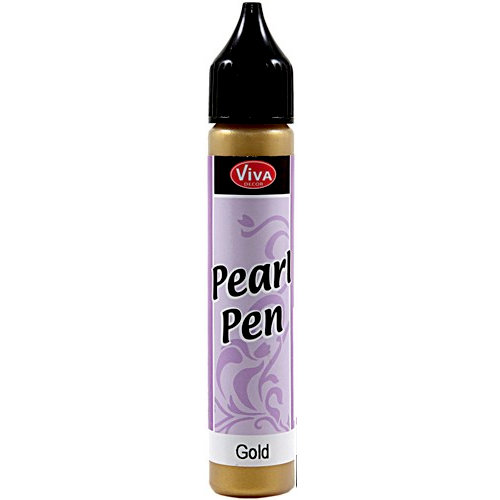 Splash of Color - Viva Colour - Pearl Pen - Dimensional Paint - Gold