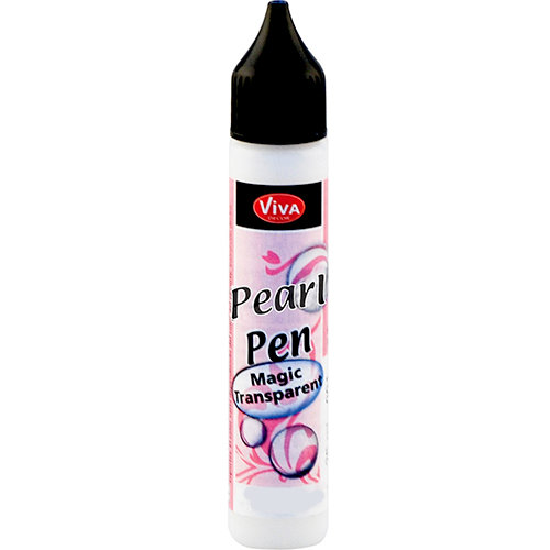 Splash of Color - Viva Colour - Magic Transparent Perfect Pearl Pen - Dimensional Paint - White