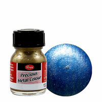 Splash of Color - Viva Colour - Precious Metal Effect Paint - Azure