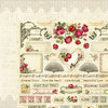 Creative Imaginations - Cotswald Manor Collection - 12 x 12 Double Sided Paper - Affectionate