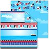 Splash of Color - Magic Cruise Collection - 12 x 12 Double Sided Paper - Bon Voyage