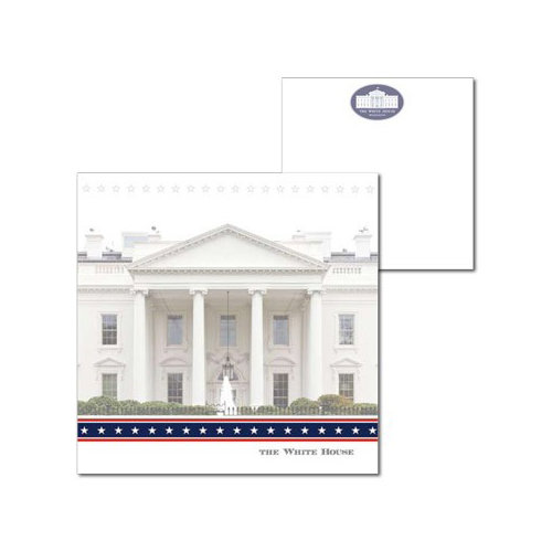 Splash of Color - Washington DC Collection - 12 x 12 Double Sided Paper - White House