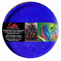 Splash of Color - Luminarte - Silks - Acrylic Glaze - Blue Flame