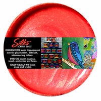 Splash of Color - Luminarte - Silks - Acrylic Glaze - Coral Berry