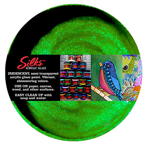 Splash of Color - Luminarte - Silks - Acrylic Glaze - Fern