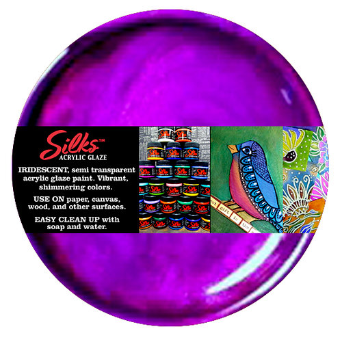 Splash of Color - Luminarte - Silks - Acrylic Glaze - Snapdragon