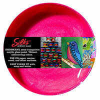 Splash of Color - Luminarte - Silks - Acrylic Glaze - Plumeria