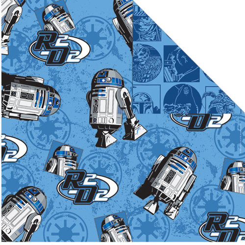 Creative Imaginations - Star Wars Collection - 12 x 12 Double Sided Paper - Artoo