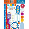 Crafting Jewish Style - Hannukah Collection - Cardstock Stickers - Sheet One, CLEARANCE