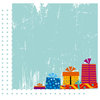 Crafting Jewish Style - Hannukah Collection - 12 x 12 Double Sided Paper - Pass The Present, CLEARANCE