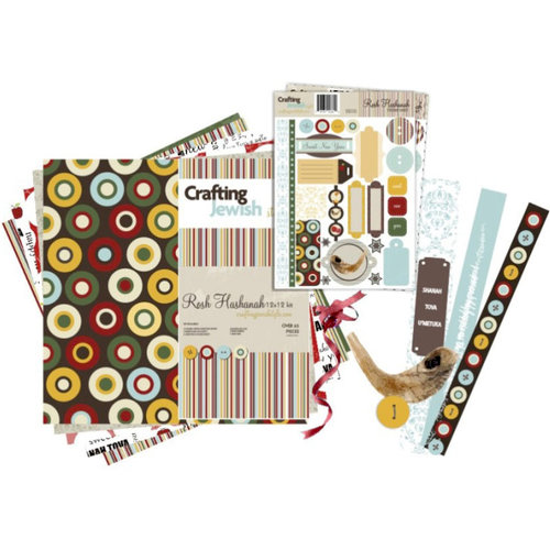 Crafting Jewish Style - Rosh Hashanah Collection - 12 x 12 Paper Kit, CLEARANCE