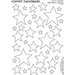 Clever Handmade - Embroidery Patterns - Rub Ons - Stars