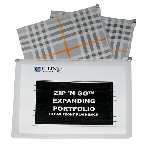 C-Line - Zip 'N Go - Expanding Portfolio - Circle Series