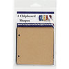 Clear Scraps - Chipboard Album - 4 Pages Regular - 4 x 4