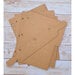 Clear Scraps - Chipboard Album - 6.5 x 8 - Baking