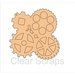 Clear Scraps - Chipboard Album - Gears