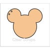 Clear Scraps - Chipboard Album - Mouse Head