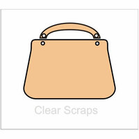 Clear Scraps - Chipboard Album - Purse