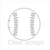 Clear Scraps - Clear Acrylic Album - Baseball