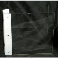 Clear Scraps - Build it Your Way - Clear Acrylic Binder with 2 Ring Binding - Fits 6.5 x 6.5 Inch Pages