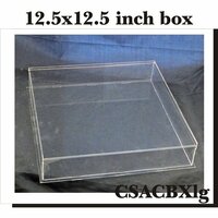 Clear Scraps - DIY Acrylic Box - Keepsake Box - Large - 12 x 12