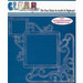 Clear Scraps - 12 x 12 Acrylic Layout - Corner Flourish
