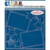 Clear Scraps - 12 x 12 Acrylic Layout - Stars