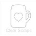 Clear Scraps - Clear Acrylic Album - Mason Jar