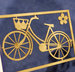 Clear Scraps - Chipboard Embellishments - Bike with Basket