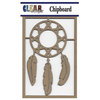 Clear Scraps - Chipboard Embellishments - Dream Catcher
