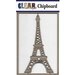 Clear Scraps - Chipboard Embellishments - Eifel Tower