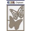 Clear Scraps - Chipboard Embellishments - Monarch Butterflies