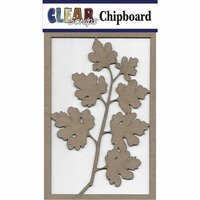 Clear Scraps - Chipboard Embellishments - Maple Branch
