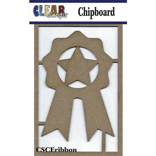 Clear Scraps - Chipboard Embellishments - Ribbons Tree