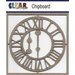 Clear Scraps - Chipboard Embellishments - Roman Clock with Arms
