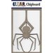 Clear Scraps - Chipboard Embellishments - Spider