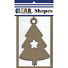 Clear Scraps - Chipboard Embellishments - Star Tree