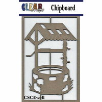 Clear Scraps - Chipboard Embellishments - Wish Well