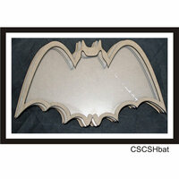 Clear Scraps - Halloween - Shakers - Bat