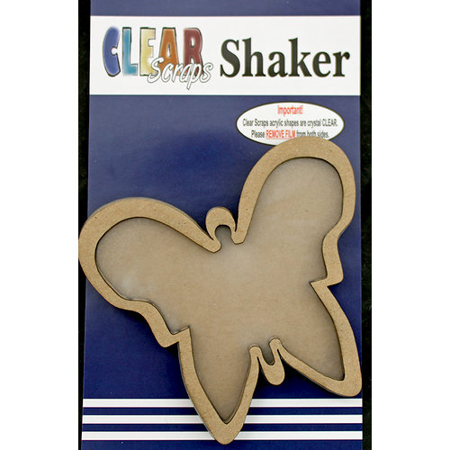 Clear Scraps - Shakers - Butterfly