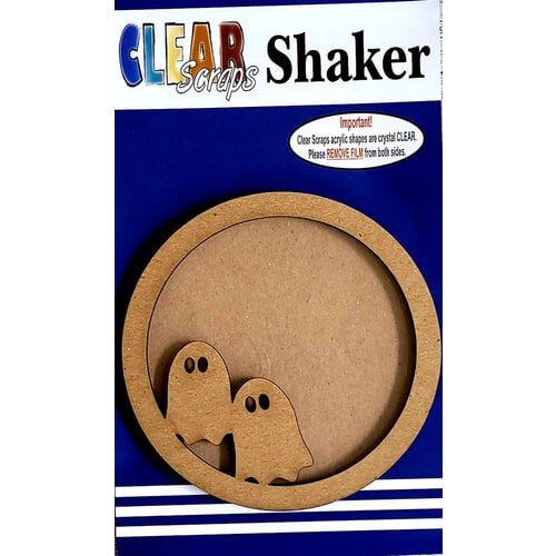 Clear Scraps - Shakers - Circle Ghost