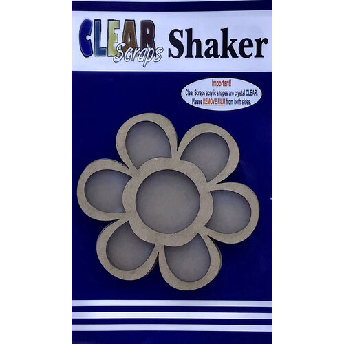 Clear Scraps - Shakers - Flower