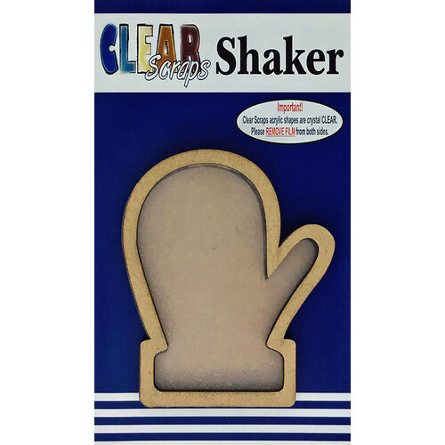 Clear Scraps - Shakers - Mitten