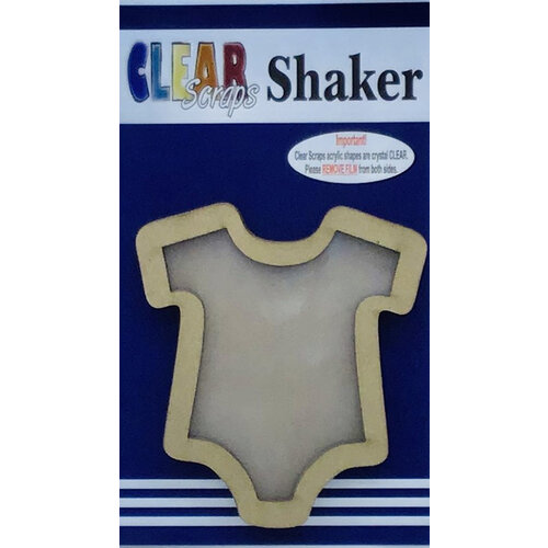 Clear Scraps - Shakers - Baby Onesie