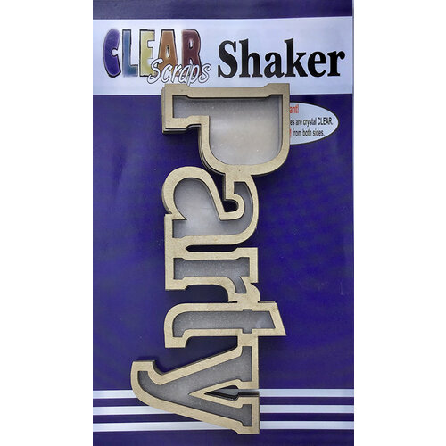 Clear Scraps - Shakers - Party