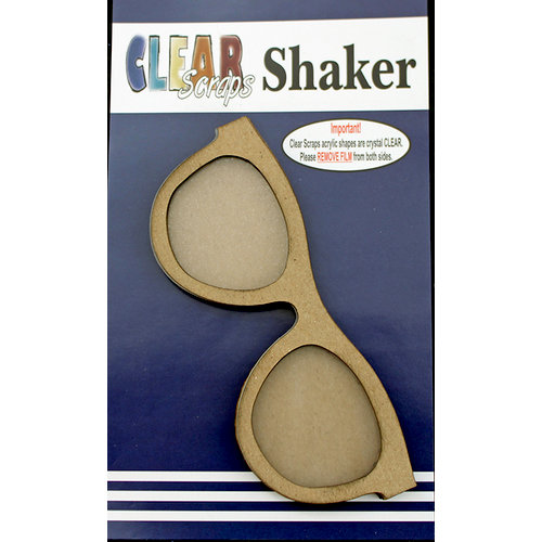 Clear Scraps - Shakers - Sun Glasses