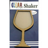 Clear Scraps - Shakers - Wineglass