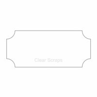 Clear Scraps - Clear Acrylic Plaque - Deco 1